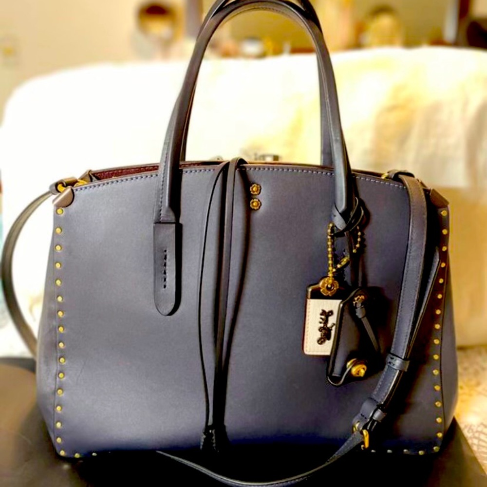 Coach 1941 Carryall Copper Boarder Rivets